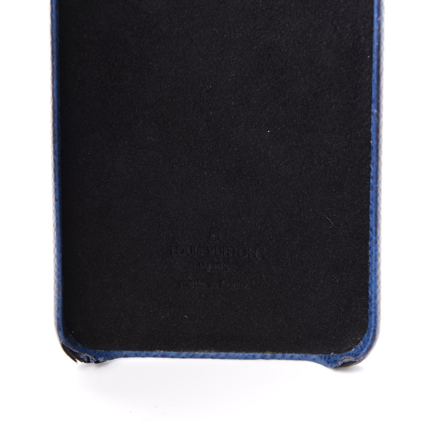 Louis Vuitton Monogram Taiga iPhone XS Max Bumper Cobalt 6 of 14