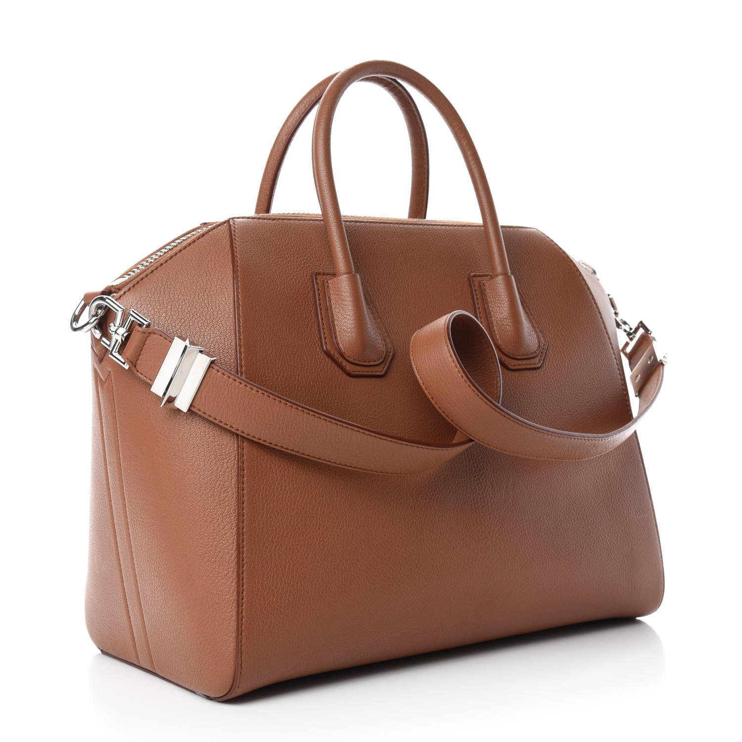 Givenchy Sugar Goatskin Medium Antigona Cognac 3 of 12