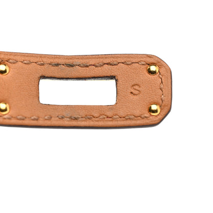Hermes Epsom Kelly Double Tour Bracelet S Rouge Casaque 5 of 7