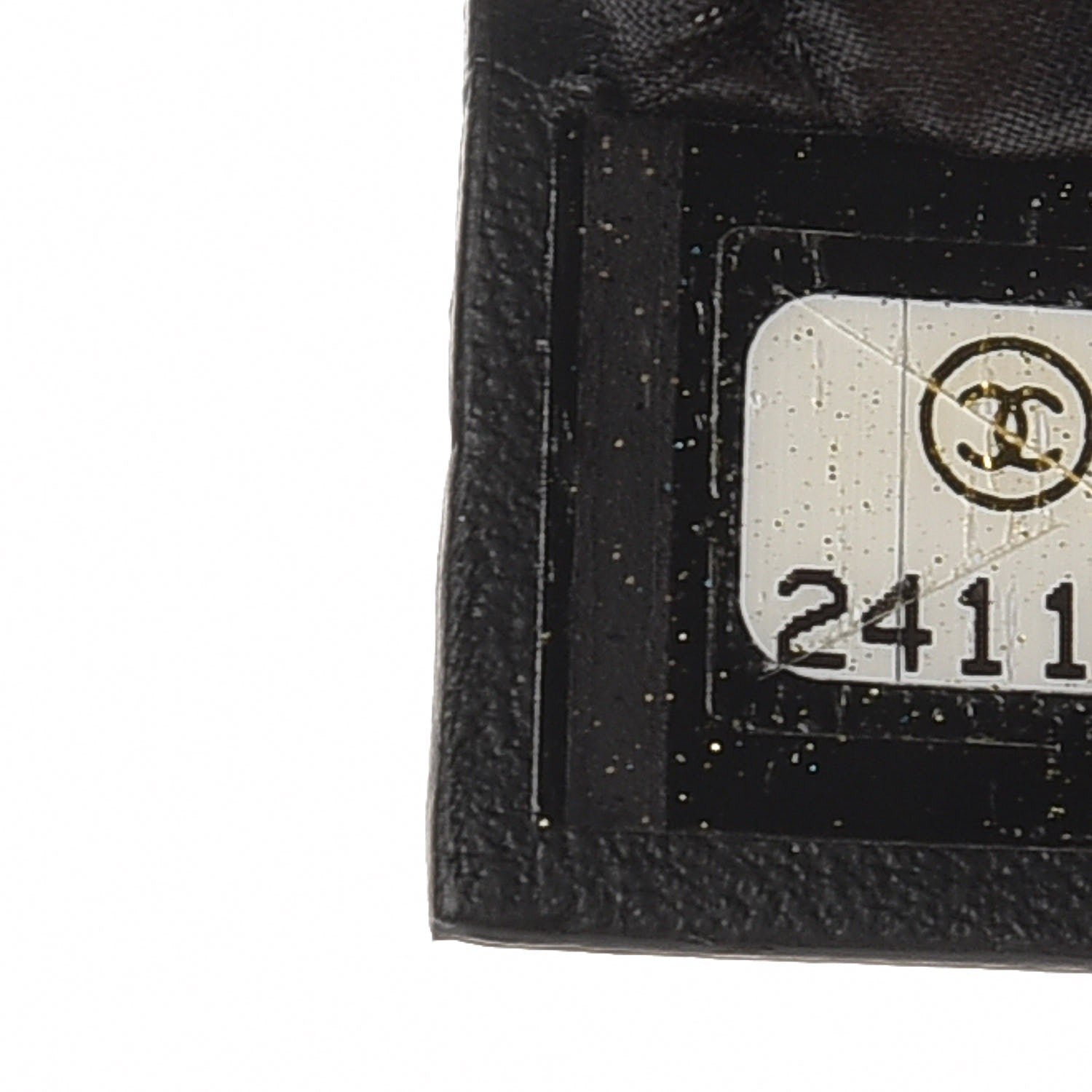 Chanel Metallic Calfskin Keyboard Pouch Black 7 of 8