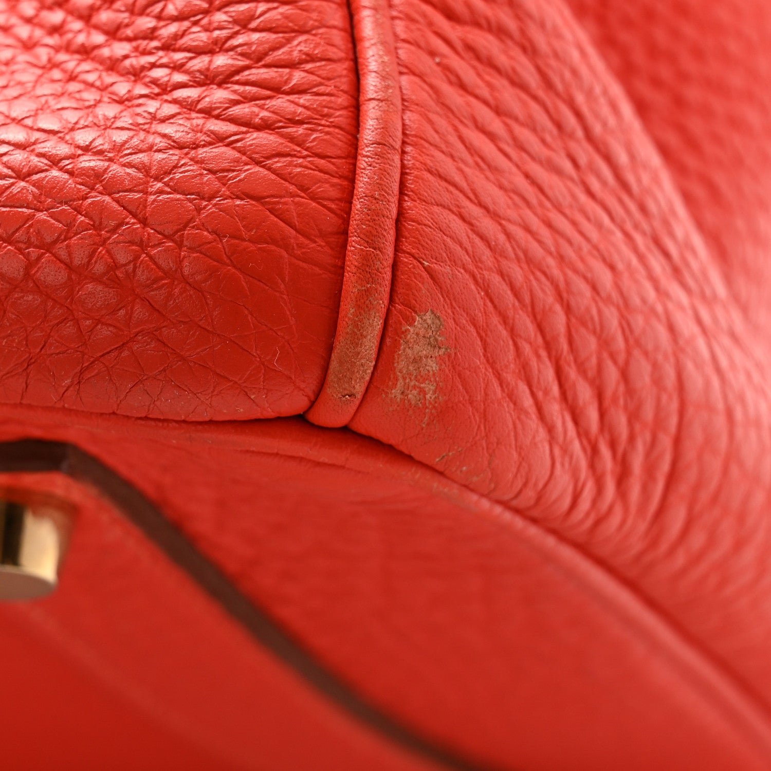 Hermes Togo Birkin 35 Rouge de Coeur 11 of 12
