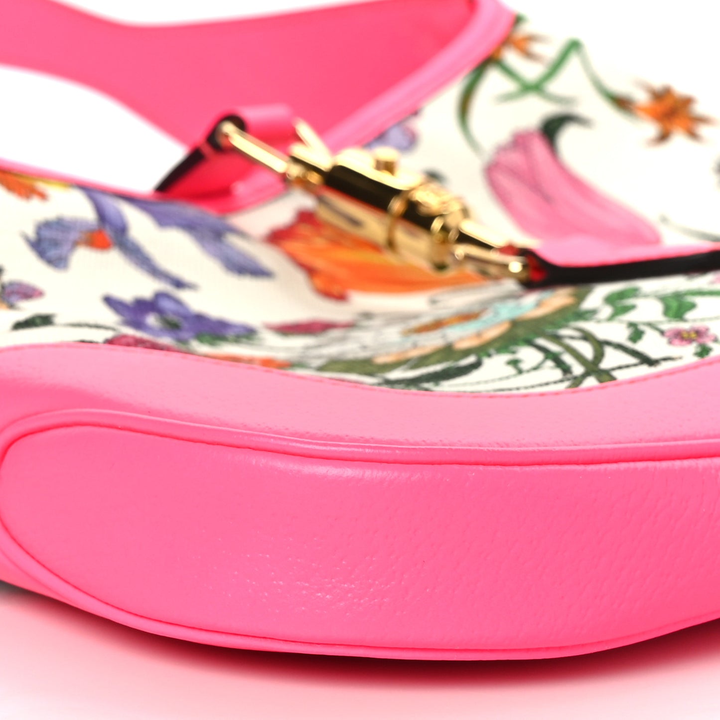Canvas Flora Medium Jackie Hobo Fuchsia