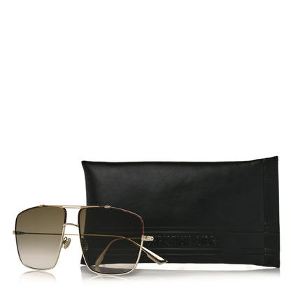 Christian Dior Metal Monsieur 2 Sunglasses Light Gold Havana 9 of 9