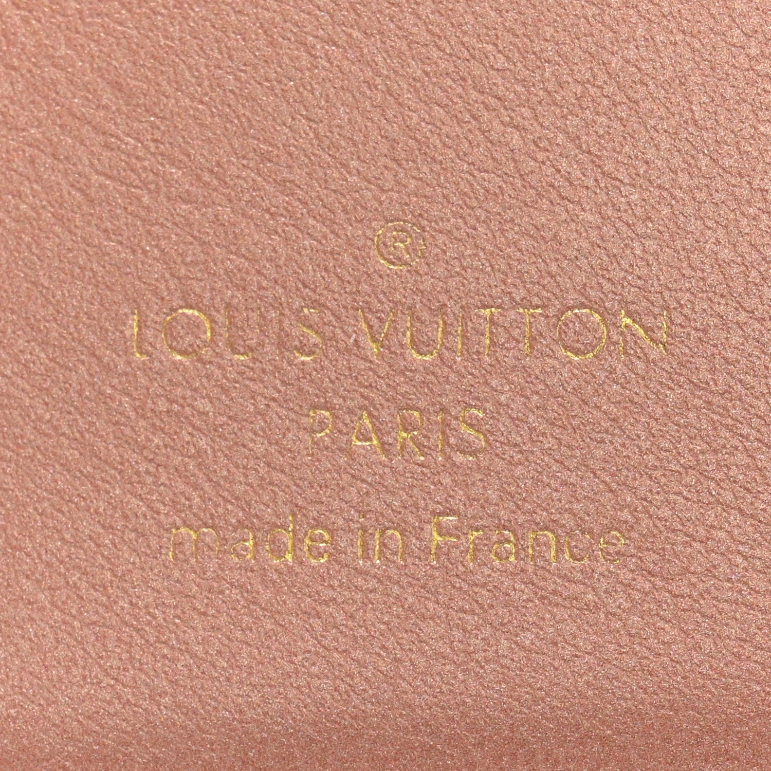 Louis Vuitton Metallic Lambskin Embossed Monogram Lou Coussin Wallet  Rose Gold 6 of 10