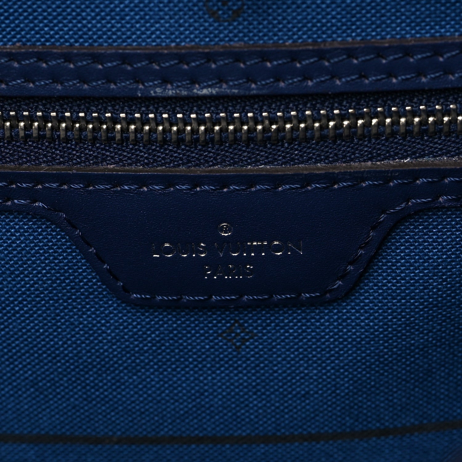 Louis Vuitton Monogram Escale Neverfull MM Blue 6 of 8