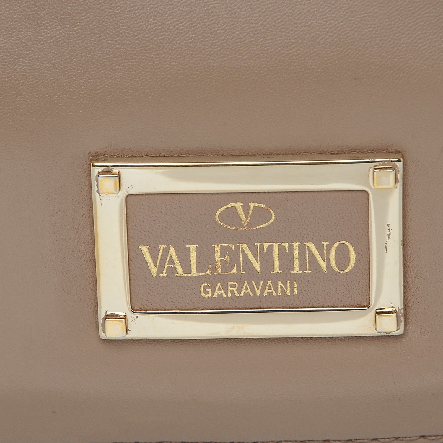Valentino Garavani Vitello Lace Demetra Satchel Natural 7 of 9