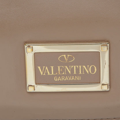 Valentino Garavani Vitello Lace Demetra Satchel Natural 7 of 9