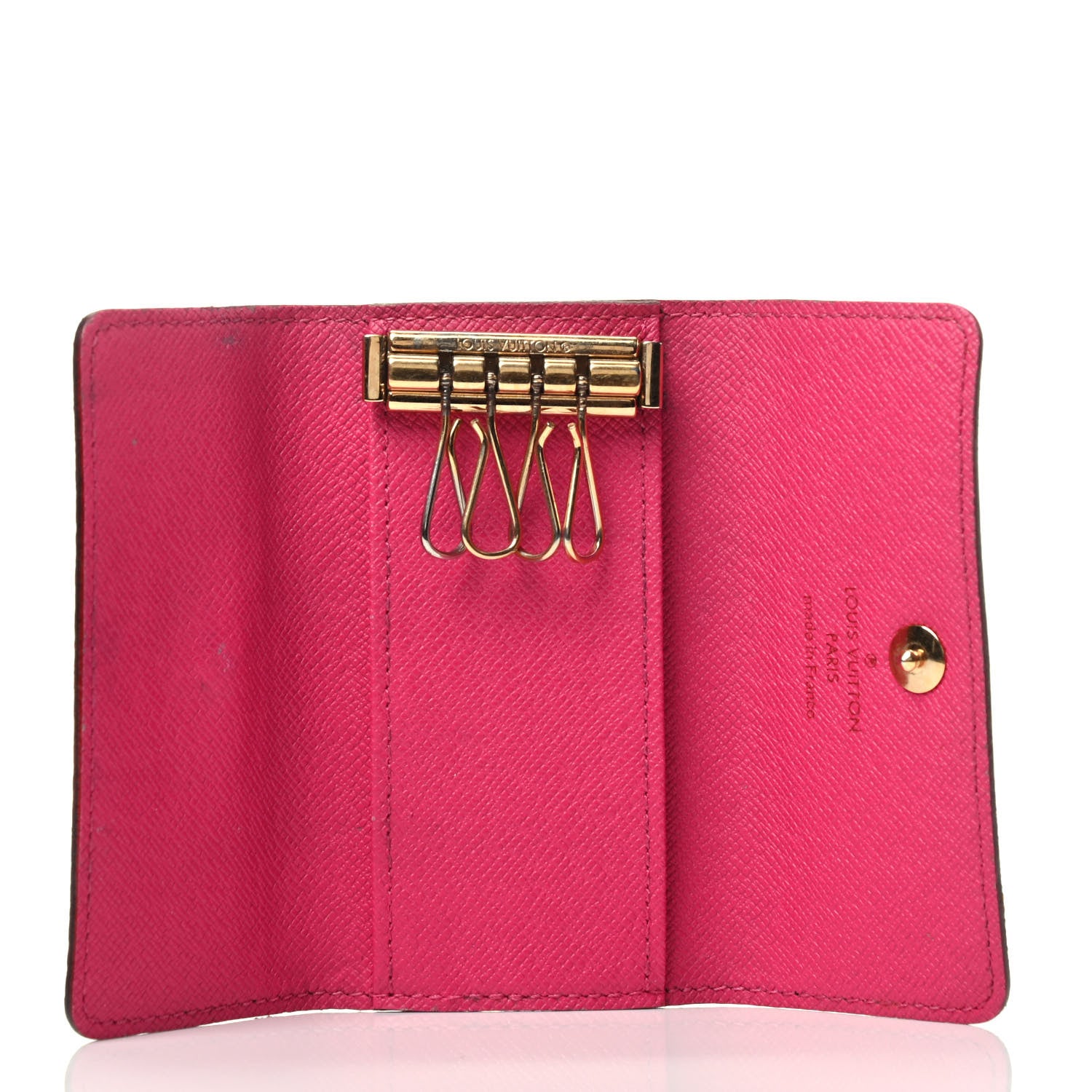 Louis Vuitton Monogram Multicolor Multicles 4 Key Holder Black 3 of 4