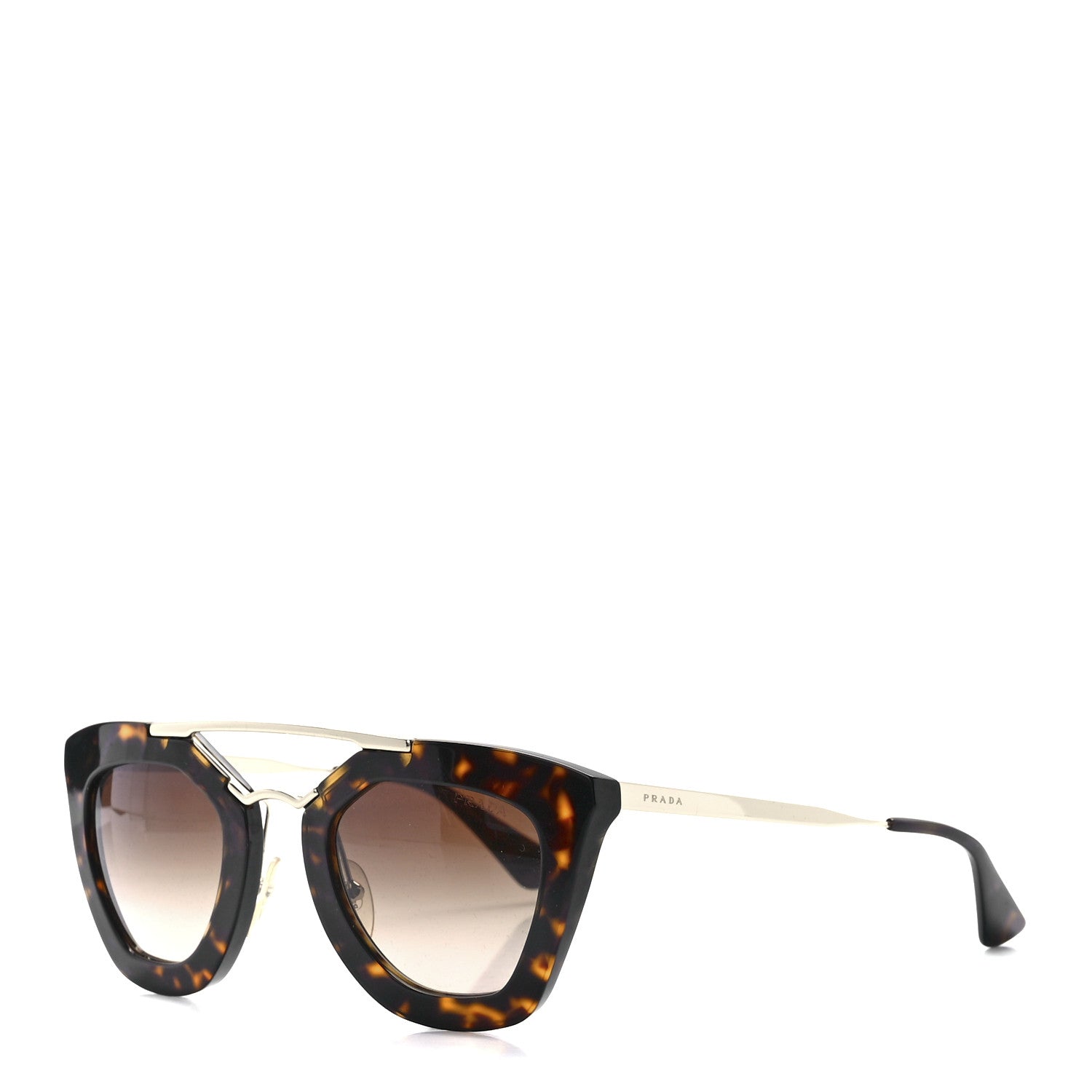 Prada Acetate Cinema Sunglasses SPR 09Q Tortoise 1 of 8