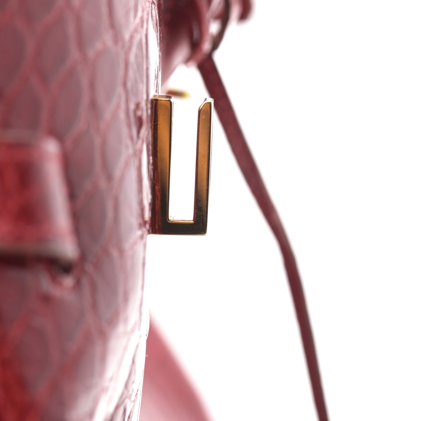 Shiny Alligator Birkin 35 Rouge Vif