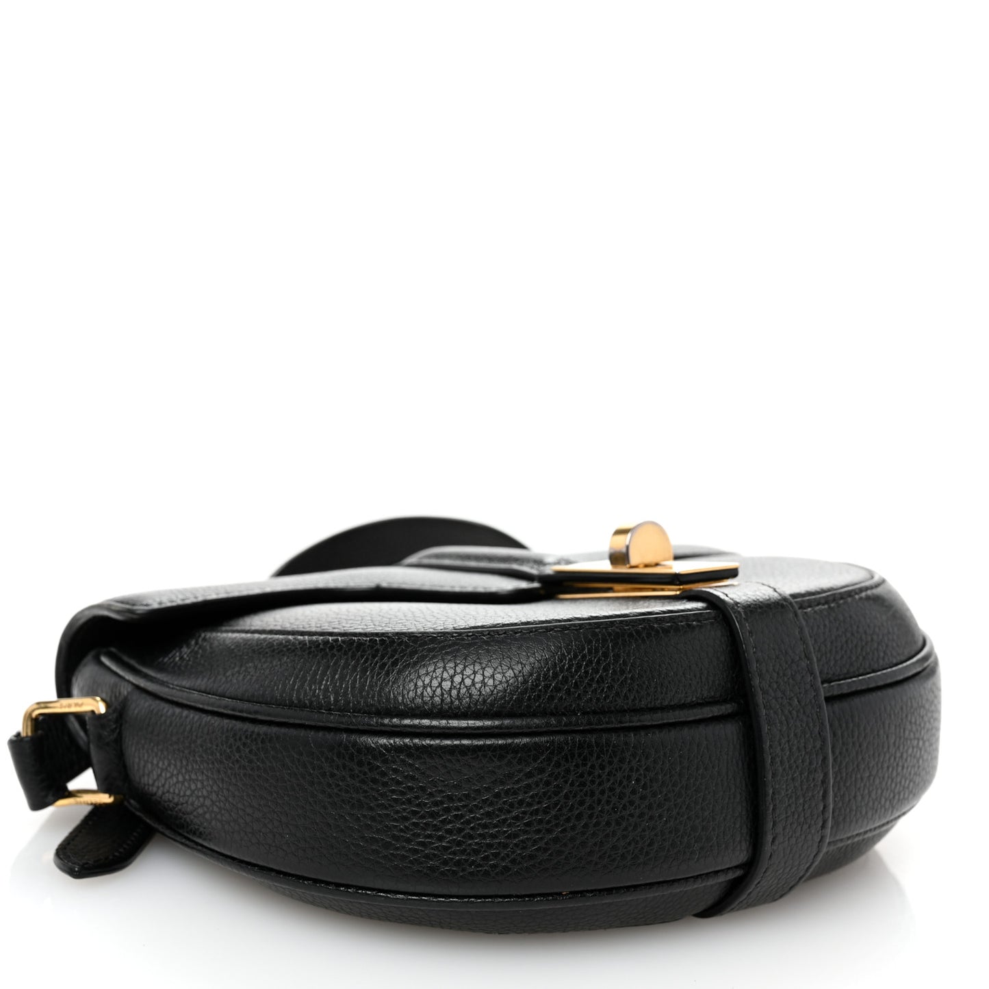 Grained Calfskin Besace Small 16 Black