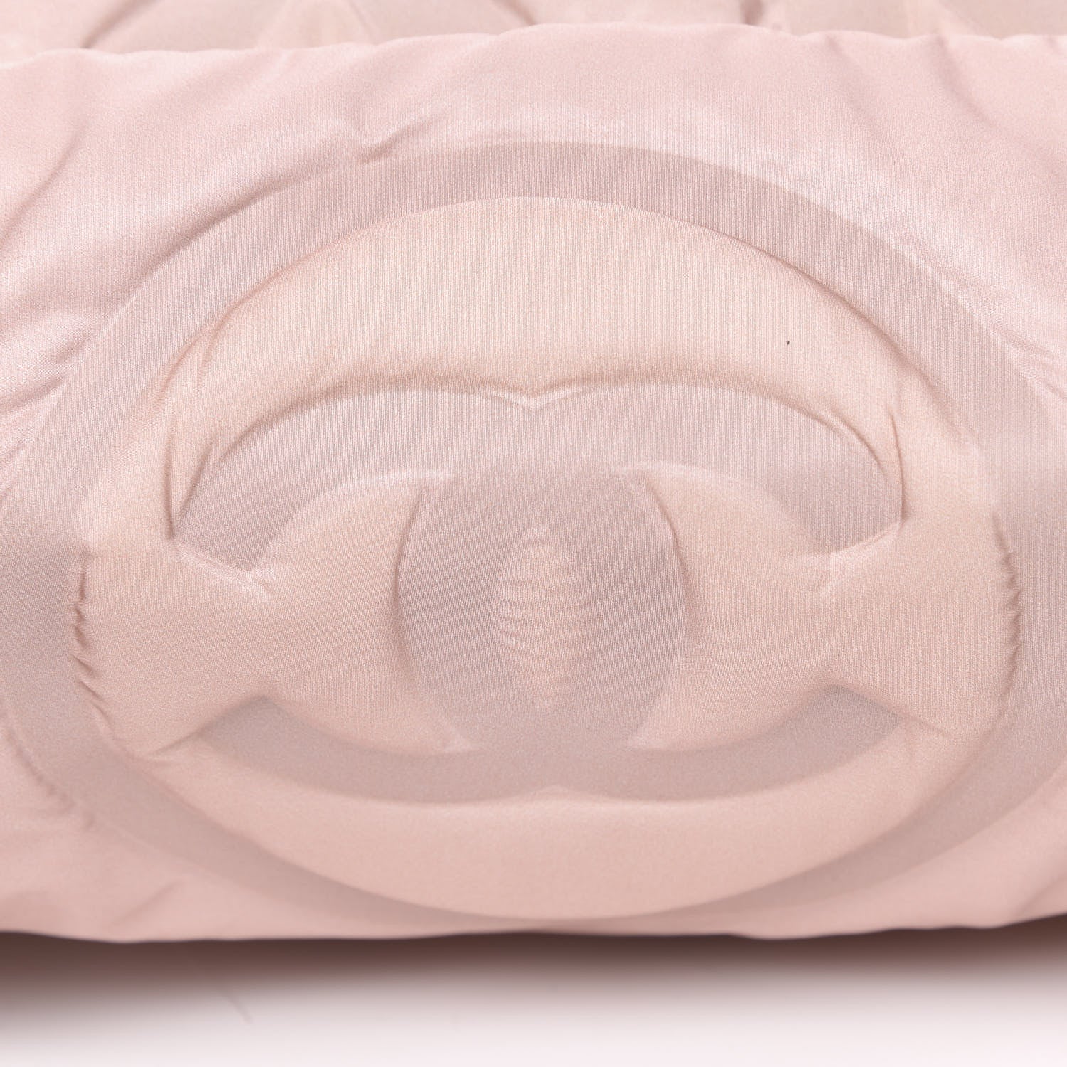 Chanel Nylon Embossed Small Doudoune Backpack Pink Grey White 7 of 8