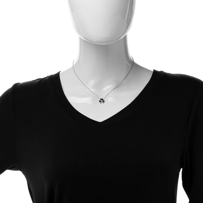 Van Cleef & Arpels 18K White Gold Diamond Mini Frivole Pendant Necklace 2 of 6