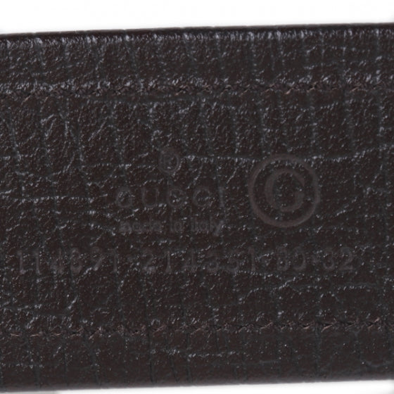 Gucci Monogram Boot Buckle Belt 80 32 6 of 6