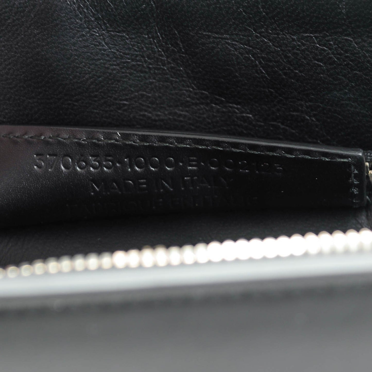Calfskin Le Dix Zip Cartable S Bag Black