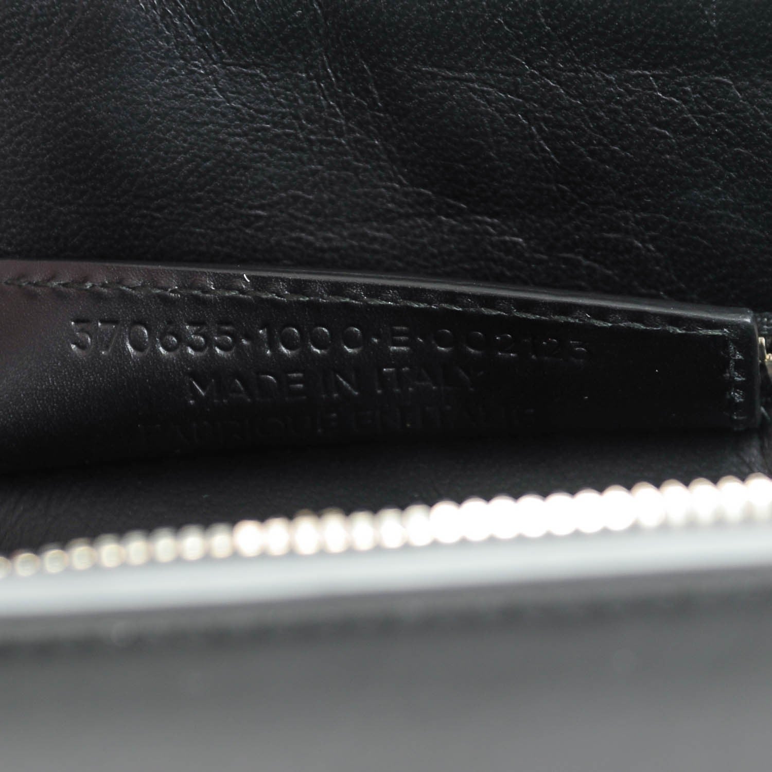 Balenciaga Calfskin Le Dix Zip Cartable S Bag Black 7 of 7