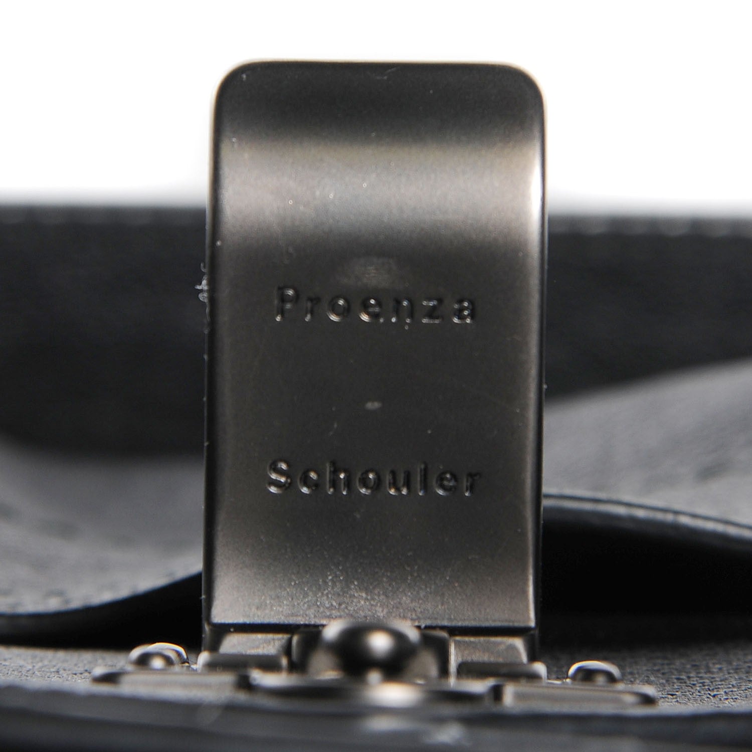 Proenza Schouler Lambskin Tiny PS1 Satchel Black 5 of 13