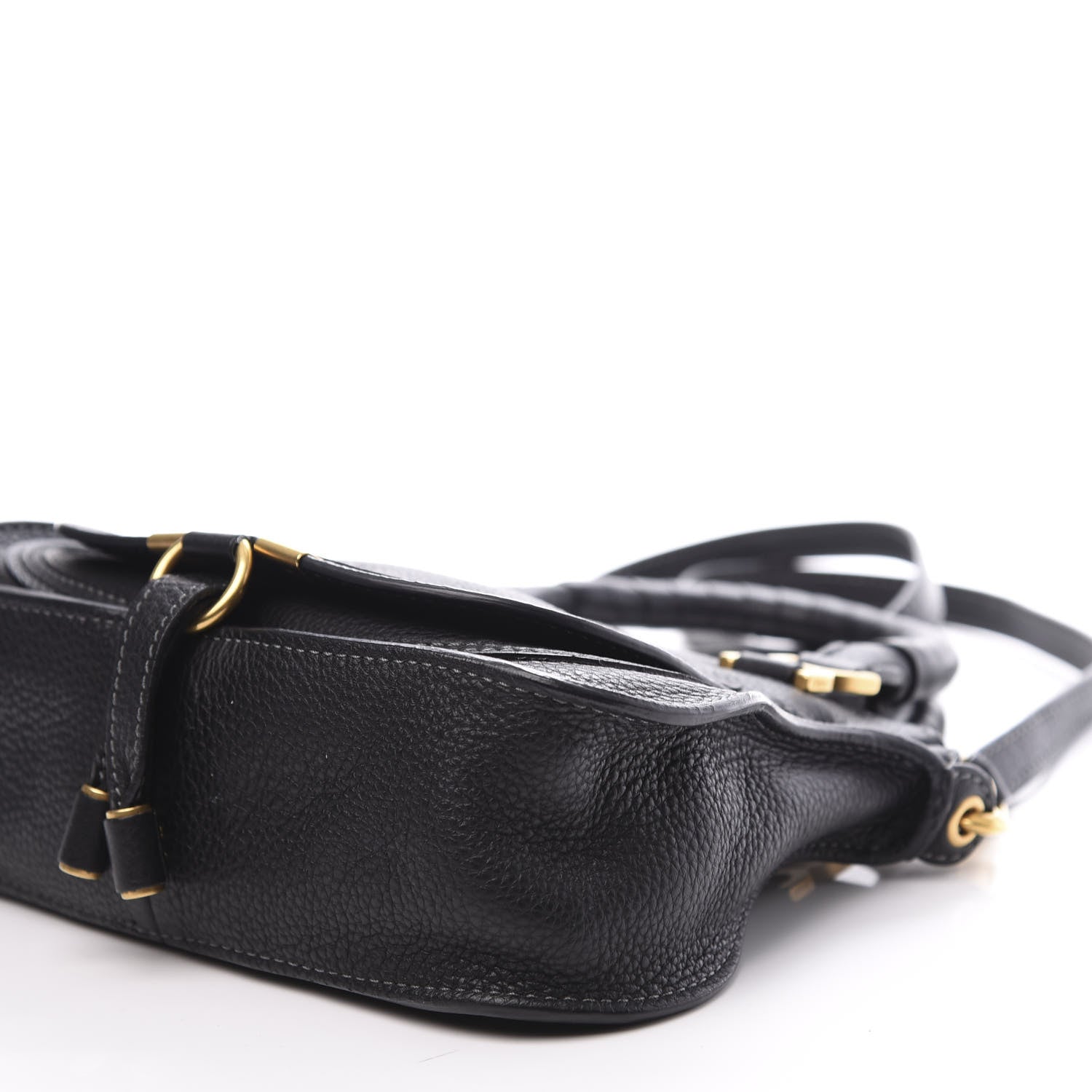 Chloe Calfskin Baby Marcie Satchel Black 8 of 10