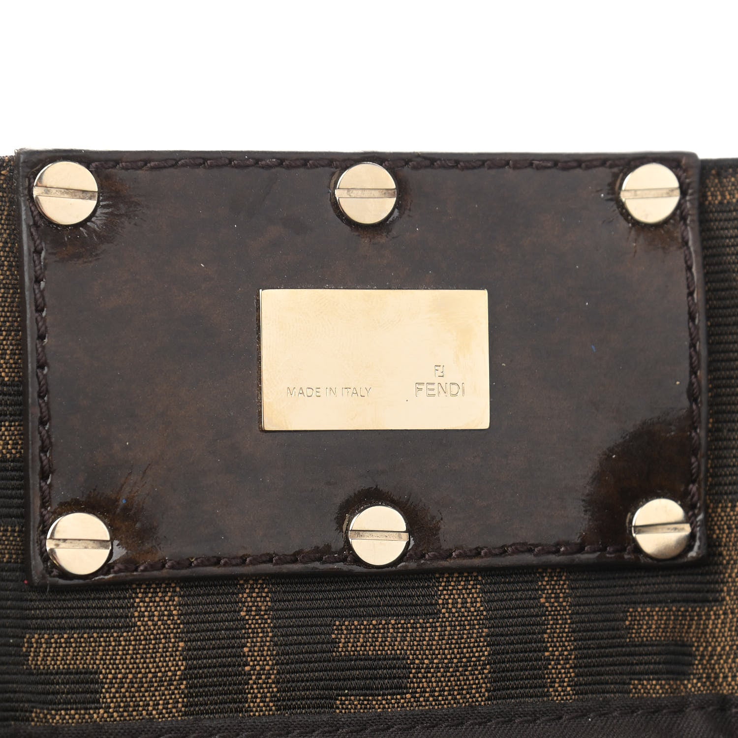 Fendi Zucca Mia Tote Tobacco 7 of 13