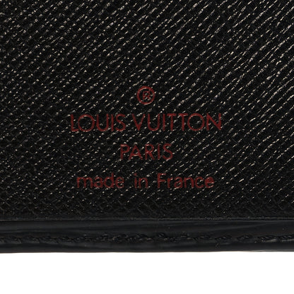 Louis Vuitton Epi Brazza Wallet Black 6 of 6