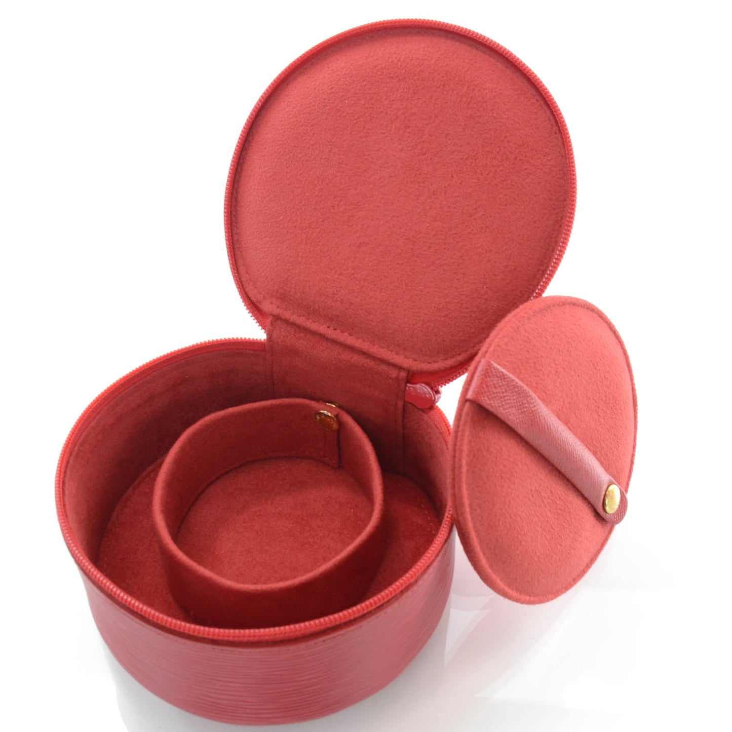 Epi Ecrin Bijoux 12cm Jewelry Box Red