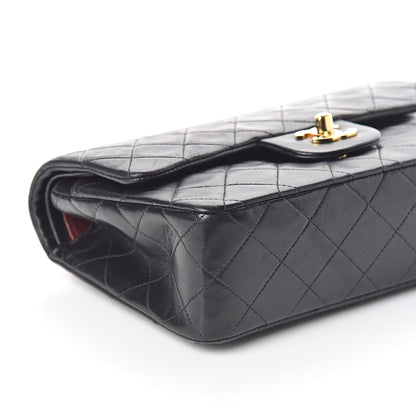 Chanel Lambskin Quilted Small Double Flap Black 10 of 11
