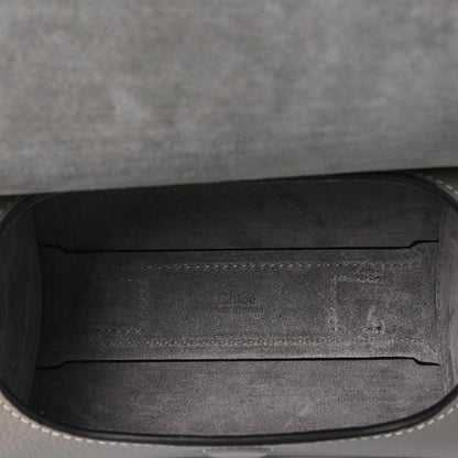 Chloe Small Grain Smooth Calfskin Mini Darryl Crossbody Motty Grey 4 of 7