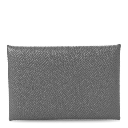 Hermes Epsom Verso Calvi Card Case Blue Hydra Deep Blue 1 of 8