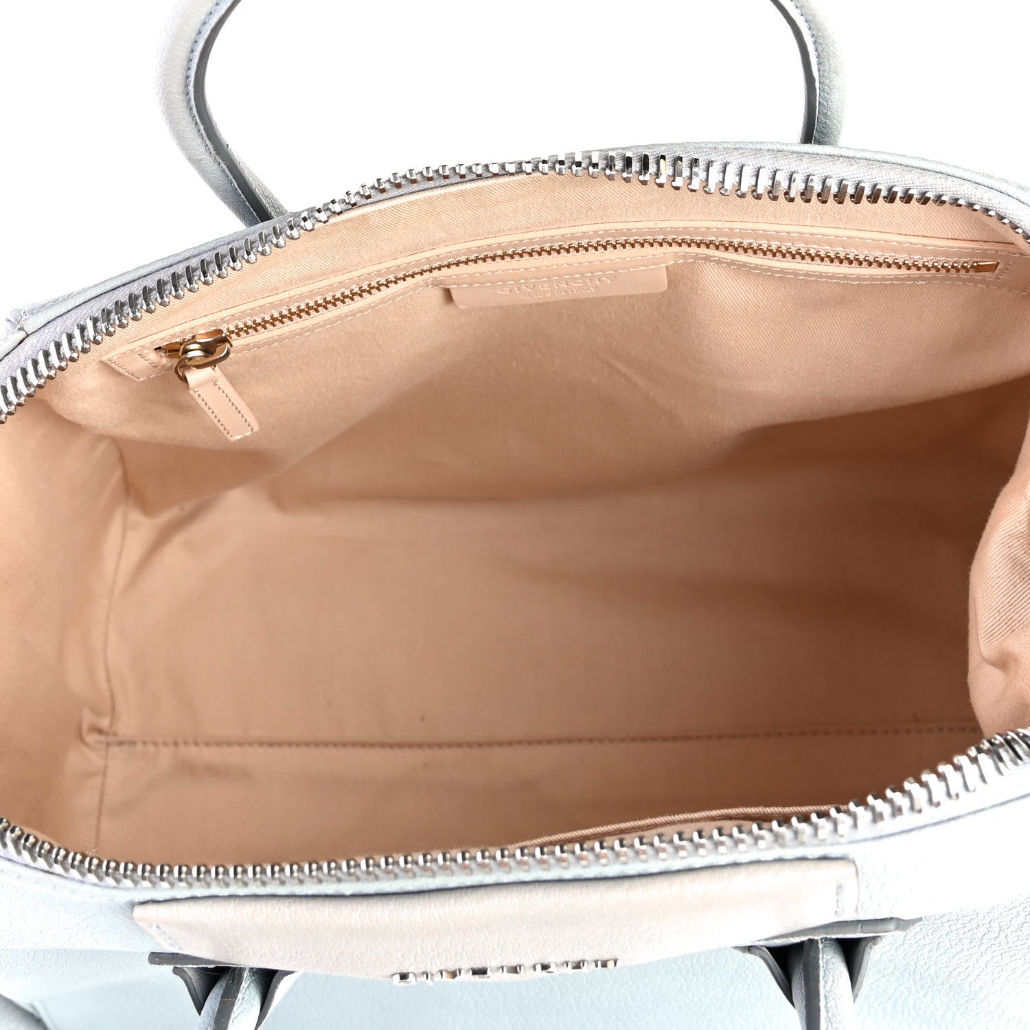 Givenchy Sugar Goatskin Medium Antigona Dusty Blue 4 of 5