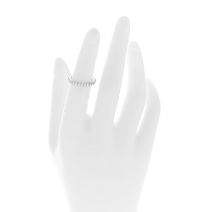 Cartier Platinum Diamond 2.6mm Etincelle de Cartier Wedding Band Ring 49 4.75 2 of 4