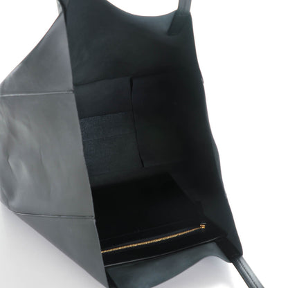 Celine Lambskin Horizontal Cabas Black 5 of 6