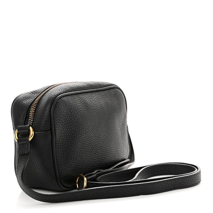 Gucci Pebbled Calfskin Mini Soho Disco Bag Black 3 of 14