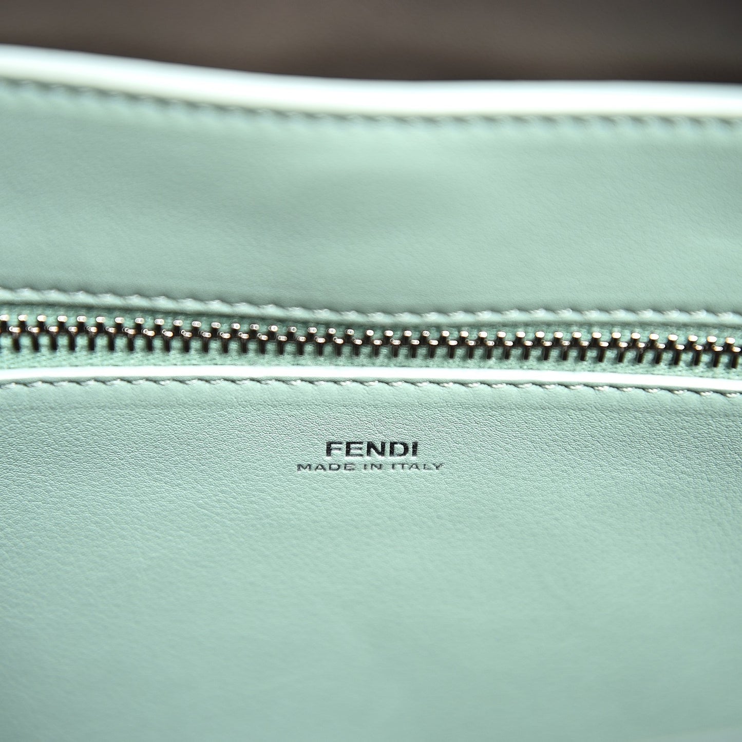 Vitello Baltico Dolce Shiny Nappa Lace Up DotCom Satchel Carbone Menta