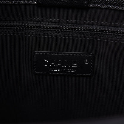 Chanel Caviar Quilted My Everything Large Shopping Tote Black 8 of 10