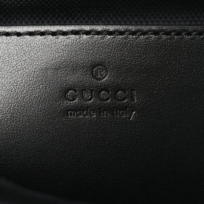 Gucci Calfskin Matelasse Monochrome Small GG Marmont Chain Shoulder Bag Black 6 of 9