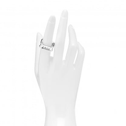 Tiffany Sterling Silver 1837 Square Ring 54 7 2 of 4