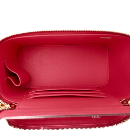 Chanel Caviar Quilted Sweetheart Vanity Case Pink 5 of 11