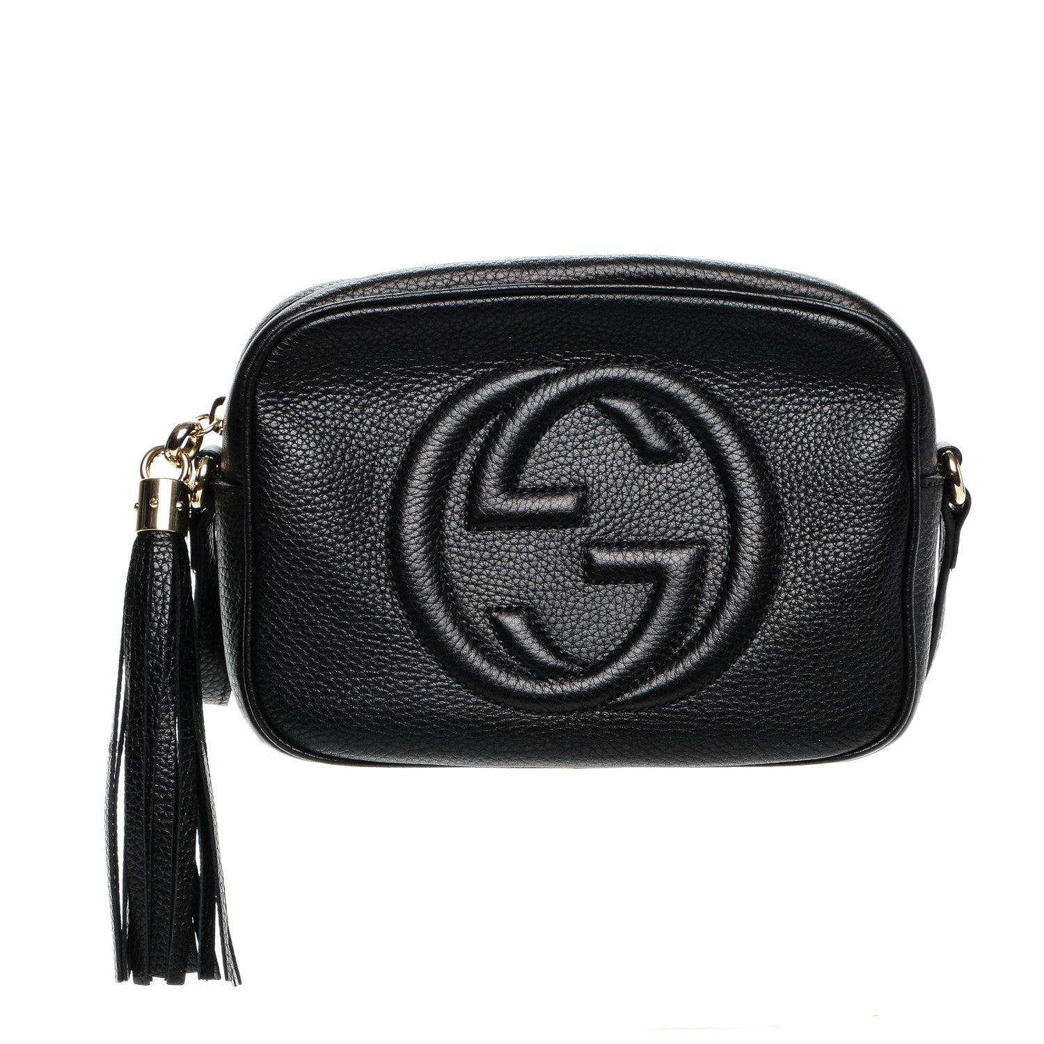 Gucci Pebbled Calfskin Small Soho Disco Bag Black 1 of 6