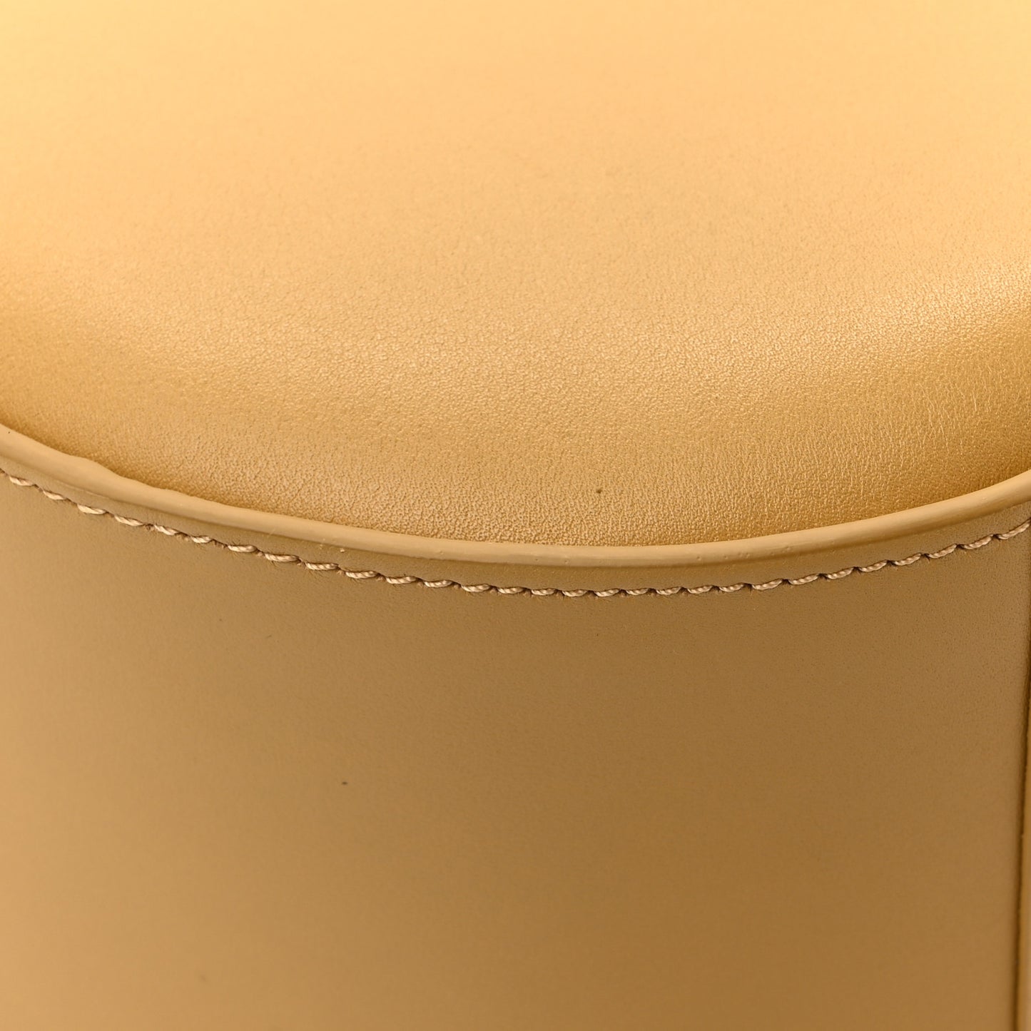 Calfskin Hammock Slice Bag Sahara