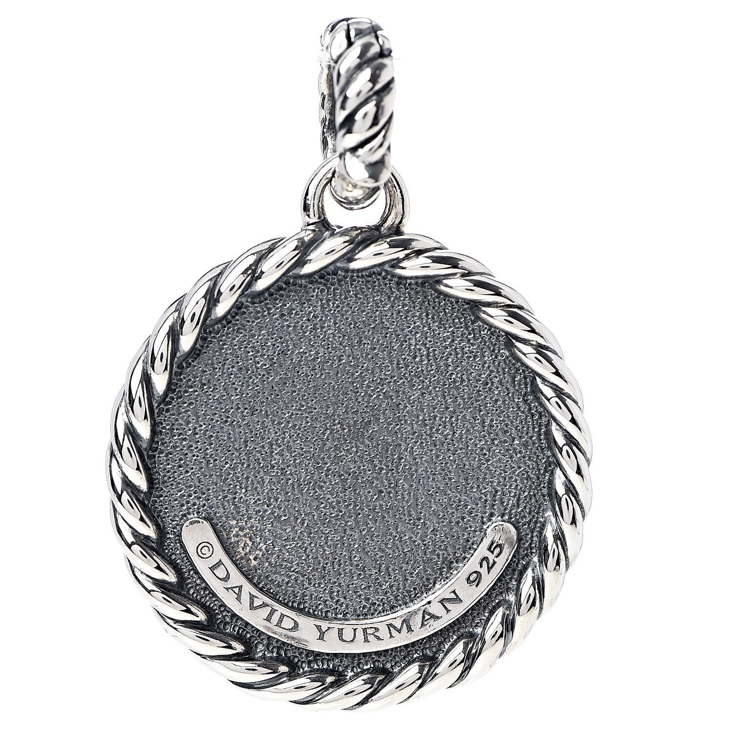Sterling Silver Cable Collectibles Initial R Charm Pendant
