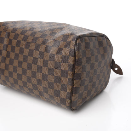 Louis Vuitton Damier Ebene Speedy 30 7 of 8