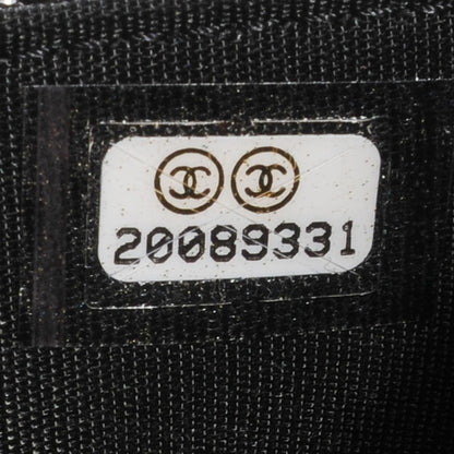 Chanel Patent Quilted Brilliant Wallet On Chain WOC Black 7 of 8