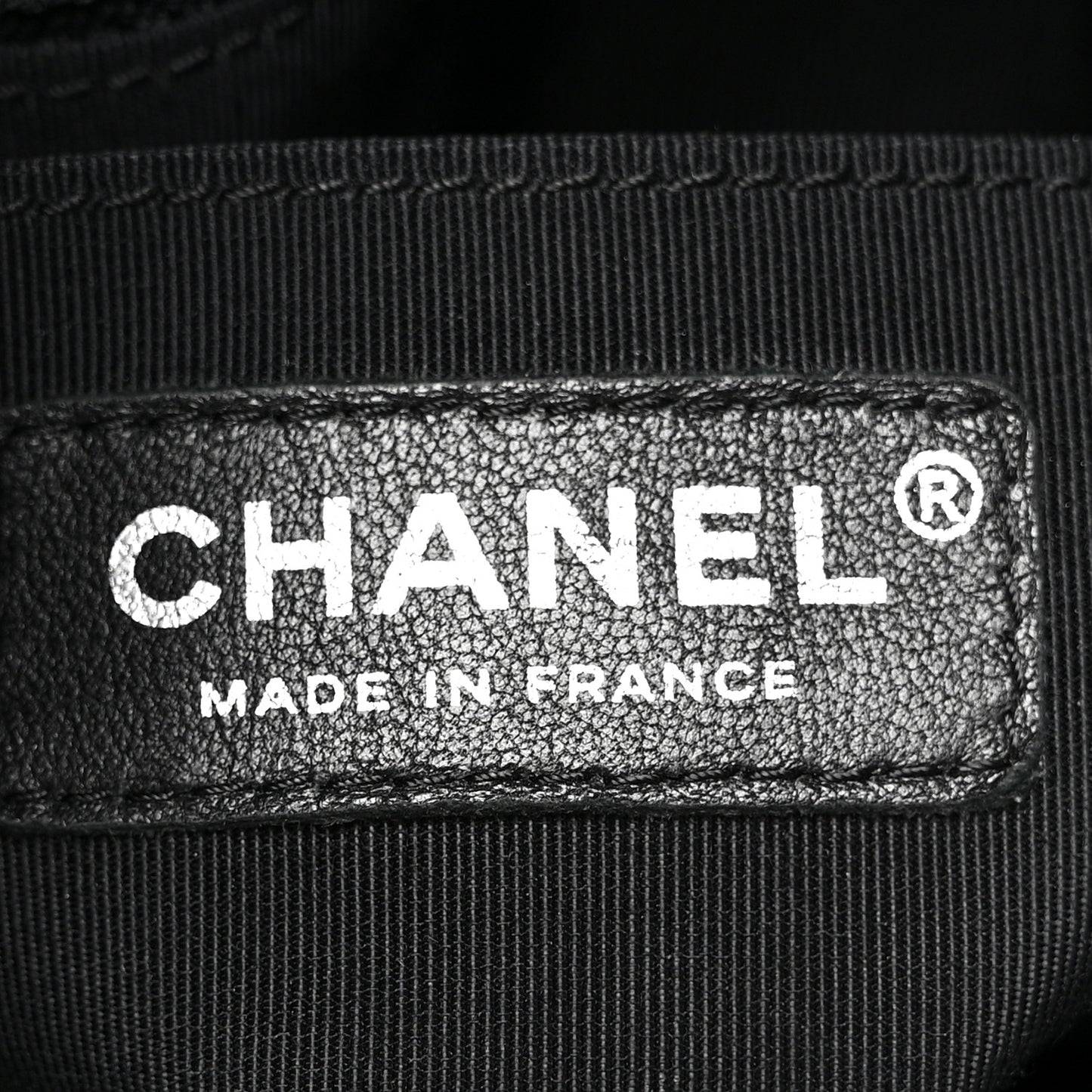 Lambskin Quilted CC Chain Bucket Bag Black Black