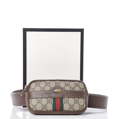 Gucci GG Supreme Monogram Ophidia Belted iPhone Case 95 38 Dark Brown 11 of 11