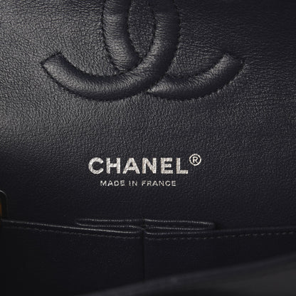 Chanel Caviar Quilted Medium Double Flap Navy 7 of 8