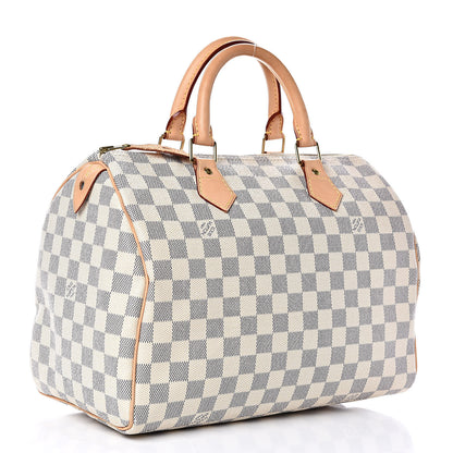 Louis Vuitton Damier Azur Speedy 30 3 of 14
