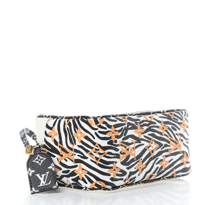 Louis Vuitton Monogram Giant Jungle Beach Pouch Ivory 4 of 11