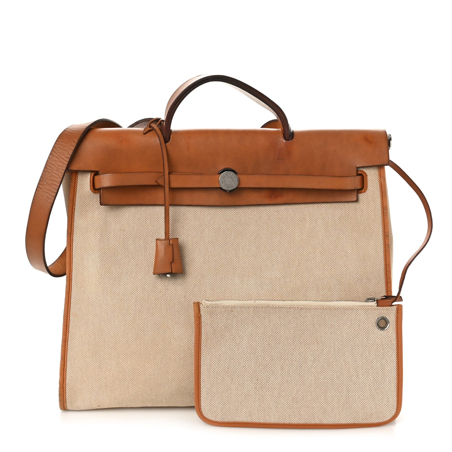 Toile Vache Hunter Herbag Zip 39 MM Beige Naturel