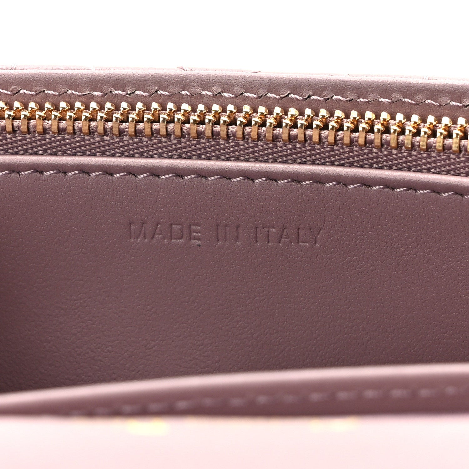 Christian Dior Lambskin Cannage Lady Dior Chain Pouch Purple 7 of 14