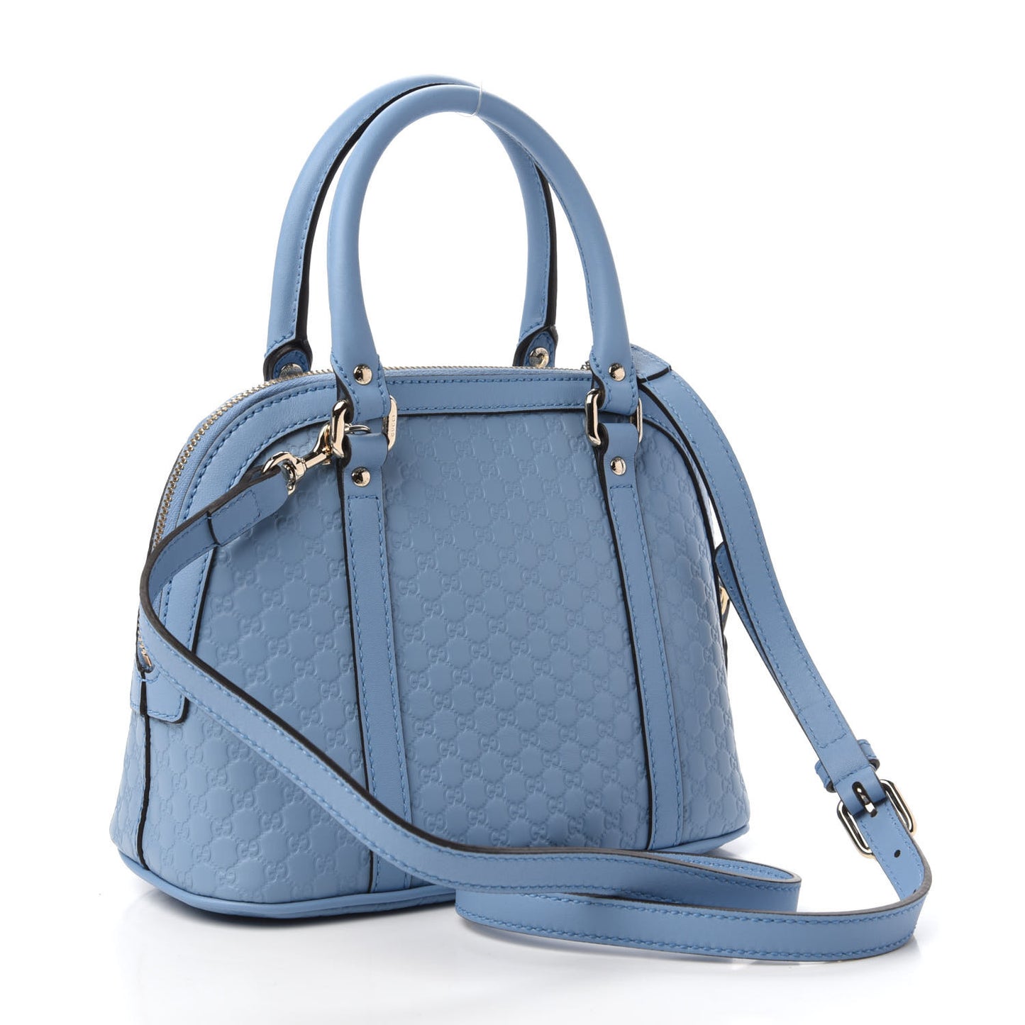 Microguccissima Mini Dome Bag Mineral Blue